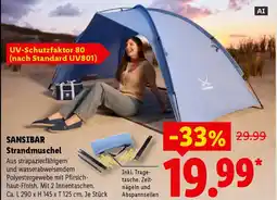 Lidl SANSIBAR Strandmuschel Angebot