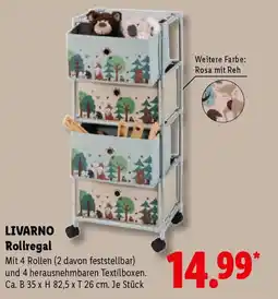 Lidl LIVARNO Rollregal Angebot