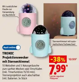 Lidl TRONIC Projektionswecker mit Sternenhimmel Angebot