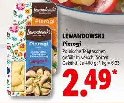 Lidl LEWANDOWSKI Pierogi Angebot