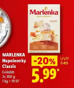 Lidl MARLENKA Napoleonky Classic Angebot