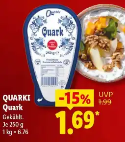 Lidl QUARKI Quark Angebot