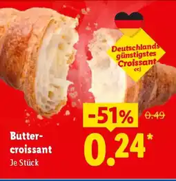 Lidl Butter- croissant Angebot