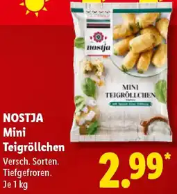 Lidl NOSTJA Mini Teigröllchen Angebot