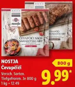 Lidl NOSTJA Ćevapčiči Angebot