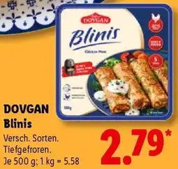 Lidl DOVGAN Blinis Angebot