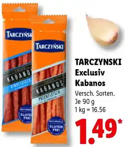 Lidl TARCZYNSKI Exclusiv Kabanos Angebot
