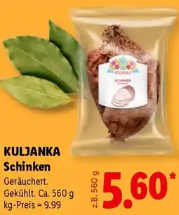 Lidl KULJANKA Schinken Angebot
