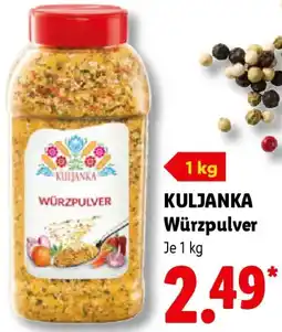Lidl KULJANKA Würzpulver Angebot