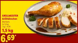Lidl GRILLMEISTER Grillhähnchen Angebot