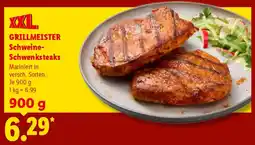Lidl GRILLMEISTER Schweine Schwenksteaks Angebot