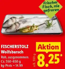 Lidl FISCHERSTOLZ Wolfsbarsch Angebot