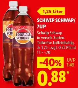 Lidl Schwip schwap/ 7up Angebot