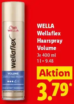 Lidl WELLA Wellaflex Haarspray Volume Angebot
