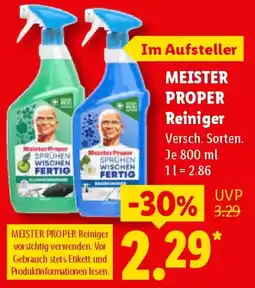 Lidl MEISTER PROPER Reiniger Angebot
