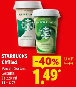Lidl STARBUCKS Chilled Angebot