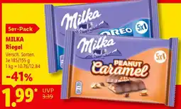 Lidl MILKA Riegel Angebot
