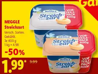 Lidl MEGGLE Streichzart Angebot