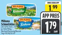 Edeka Milkana Schmelzkäse Angebot