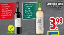 Edeka Italien Sontino Bio-Wein Angebot