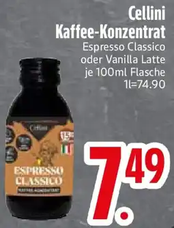 Edeka Cellini Kaffee-Konzentrat Angebot
