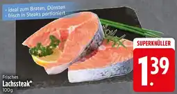 Edeka Frisches Lachssteak Angebot