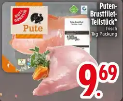 Edeka Gut & Gunstig Puten Brustfilet Teilstück Angebot