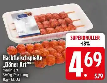 Edeka Hackfleischspieße ,,Döner Art" Angebot