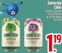 Edeka Somersby Cider Angebot