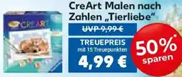 Edeka Ravensburger CreArt Malen nach Zahlen ,,Tierliebe" Angebot