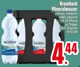 Edeka Krumbach Mineralwasser Angebot