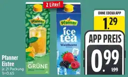 Edeka Pfanner Eistee Angebot