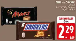 Edeka Mars oder Snickers Angebot