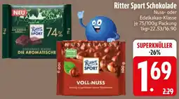 Edeka Ritter Sport Schokolade Angebot