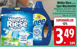 Edeka Weißer Riese oder Spee Waschmittel Angebot