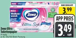 Edeka Zewa Ultra Toilettenpapier Angebot