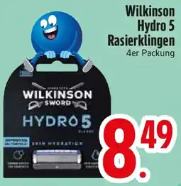 Edeka Wilkinson Hydro 5 Rasierklingen Angebot