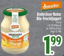 Edeka demeter Andechser Natur Bio-Fruchtjogurt Angebot