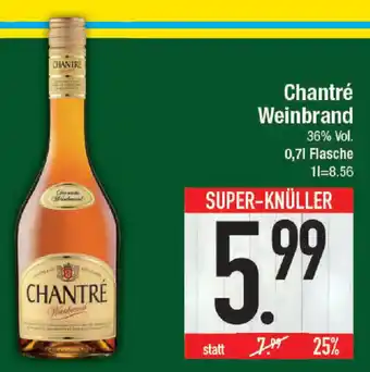 E-Center Chantre Weinbrand 700ml Angebot