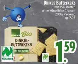 Edeka Edeka Bio Dinkel-Butterkeks Angebot