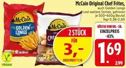 Edeka McCain Original Chef Frites Angebot