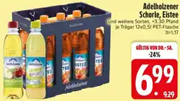 Edeka Adelholzener Schorle, Eistee Angebot