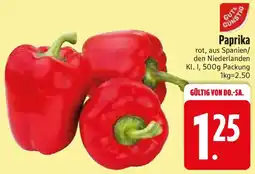 Edeka Gut & Gunstig Paprika Angebot