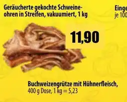 Mix Markt Geräucherte gekochte Schweineohren in Streifen Angebot