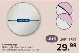 ROLLER Rahmenspiegel Angebot