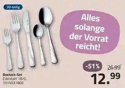 ROLLER Besteck-Set Edelstahl 18/0 Angebot
