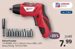 ROLLER Akkuschrauber clever pick Angebot