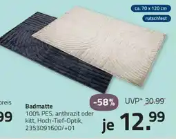 ROLLER Badmatte Angebot