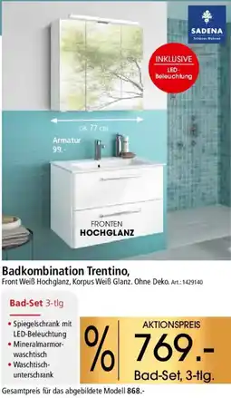 Zurbrüggen SADENA Badkombination Trentino Angebot
