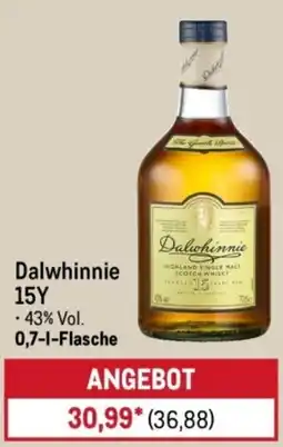 METRO Dalwhinnie 15Y Angebot